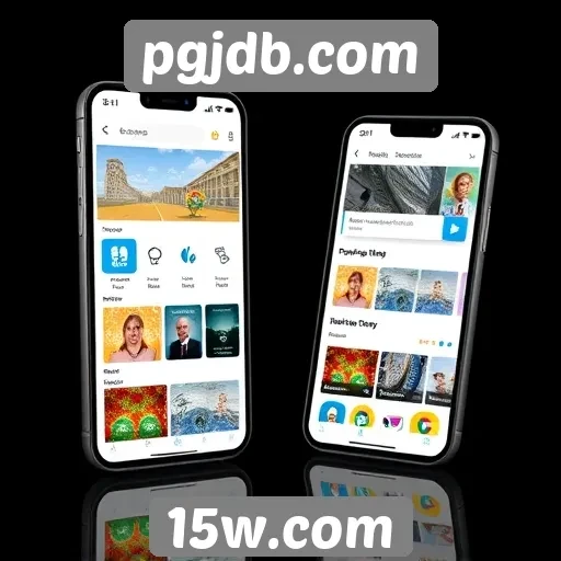 Acessibilidade do site pgjdb em dispositivos móveis